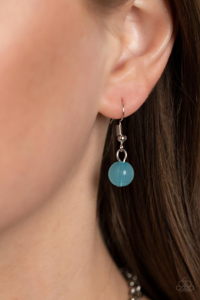 Mere Magic - Blue - Paparazzi Necklace Image