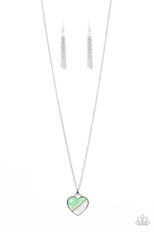 Nautical Romance - Green - Paparazzi Necklace Image