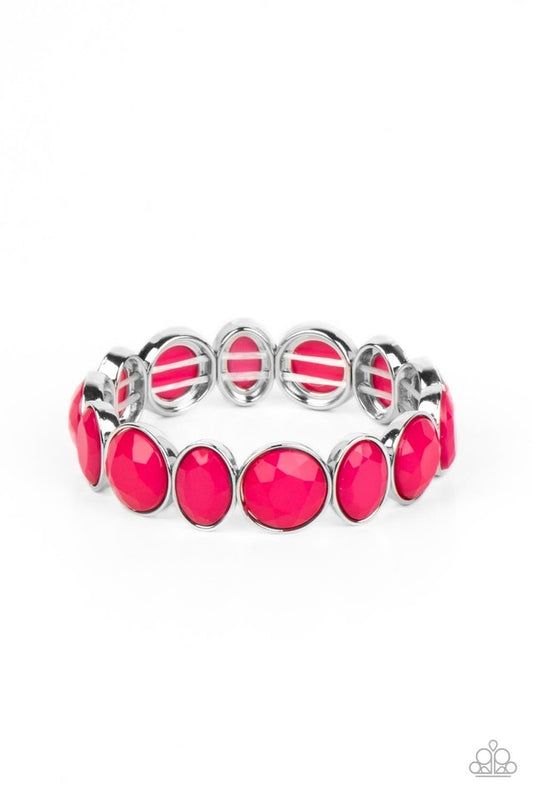 Whimsical Glow - Pink - Paparazzi Bracelet Image