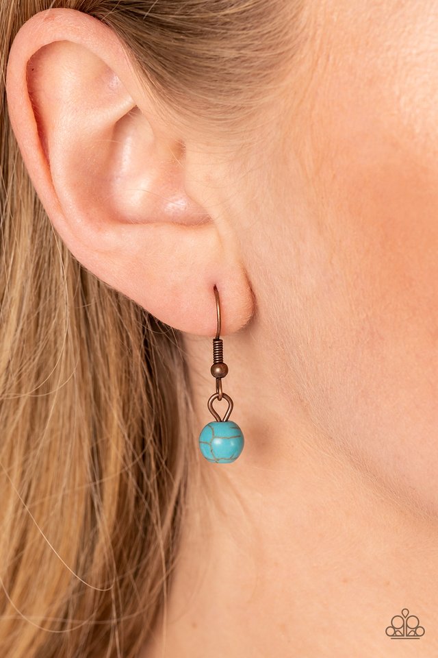 Fully Solar-Powered - Copper - Paparazzi Necklace Image