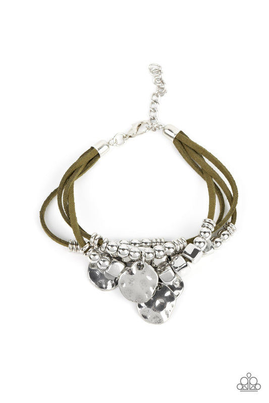 Pulsera Paparazzi ~ Token Trek - Verde