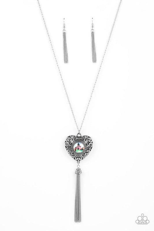 Prismatic Passion - Green - Paparazzi Necklace Image