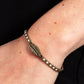 Free-Spirited Shimmer - Brass - Paparazzi Bracelet Image