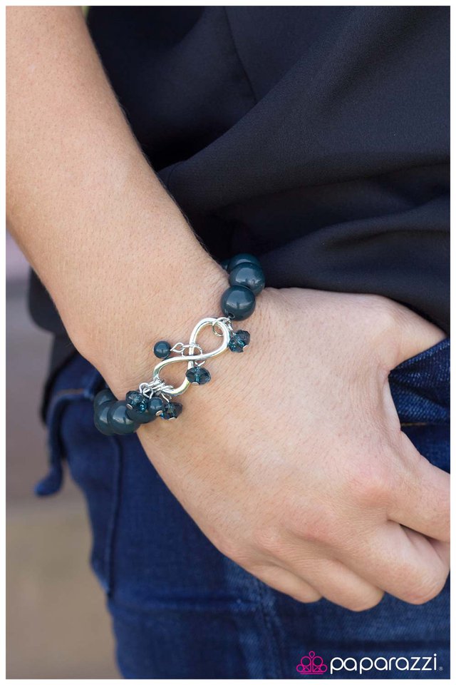 Paparazzi Bracelet ~ Forevermore - Blue