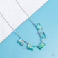Opalescent Oblivion - Blue - Paparazzi Necklace Image