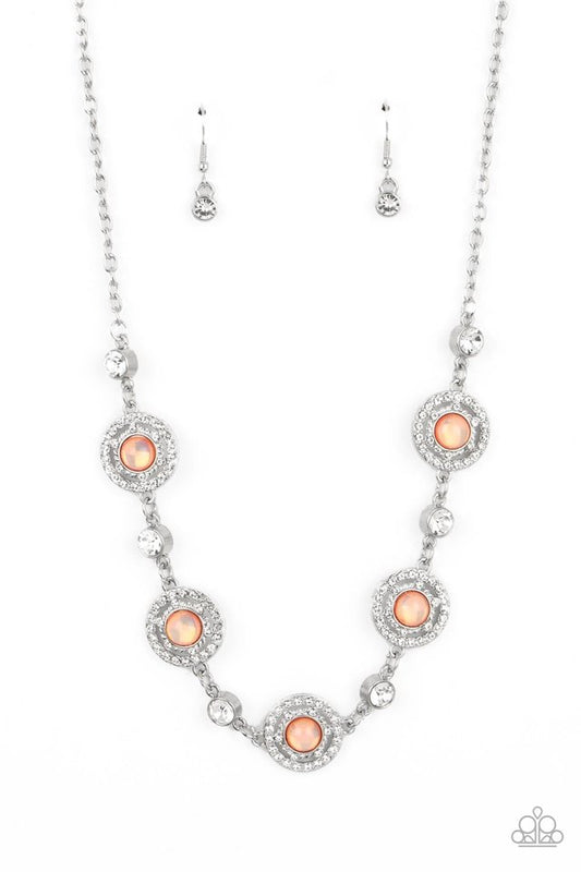Summer Dream - Orange - Paparazzi Necklace Image