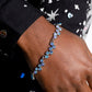Flatter Yourself - Blue - Paparazzi Bracelet Image