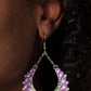 Bubbly Bling - Purple - Paparazzi Earring Image