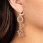 L-O-V-E - Gold - Paparazzi Earring Image