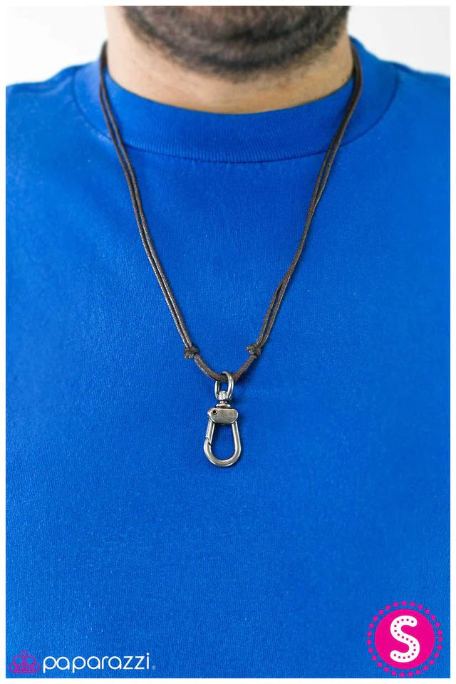 Collar Paparazzi ~ Mr. Simplicity - Negro