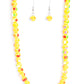 Paparazzi Necklace ~ Gobstopper Glamour - Yellow