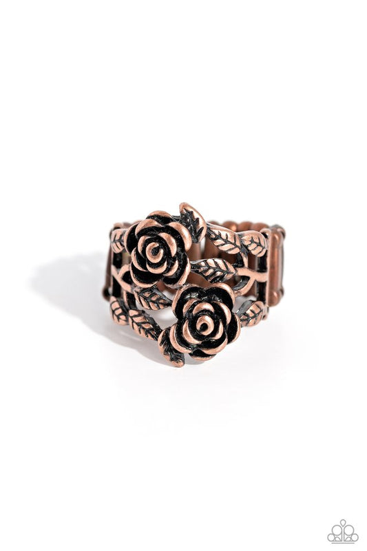 Anything ROSE - Copper - Paparazzi Ring Image