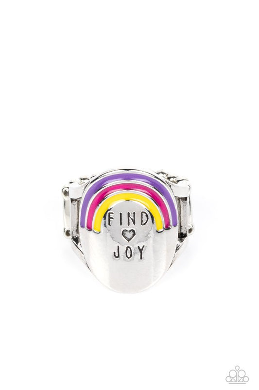 Rainbow of Joy - Multi - Paparazzi Ring Image