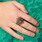 Coastal Chic - Copper - Paparazzi Ring Image