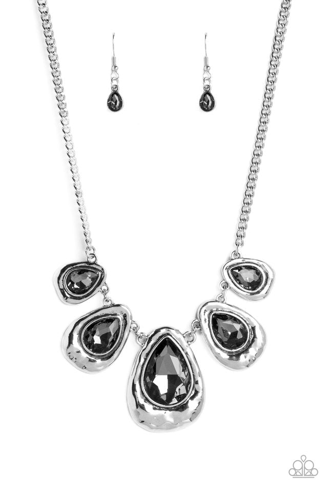 Formally Forged - Silver - Paparazzi Necklace Image