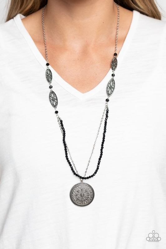 Garden of Grace - Black - Paparazzi Necklace Image