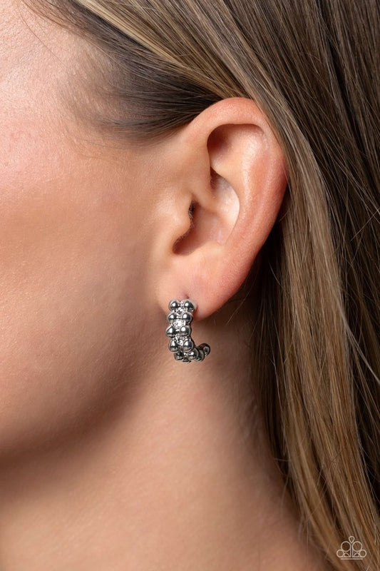 Bubbling Beauty - Silver - Paparazzi Earring Image