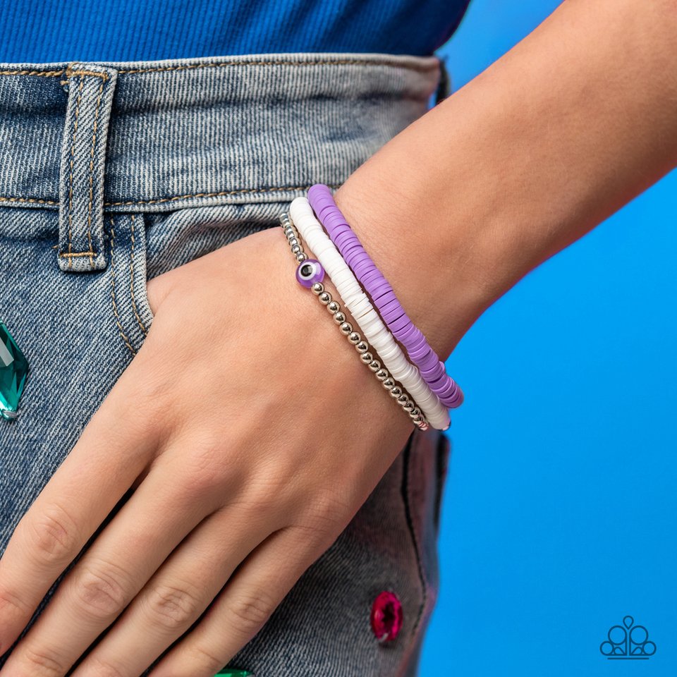 EYE Have A Dream - Purple - Paparazzi Bracelet Image