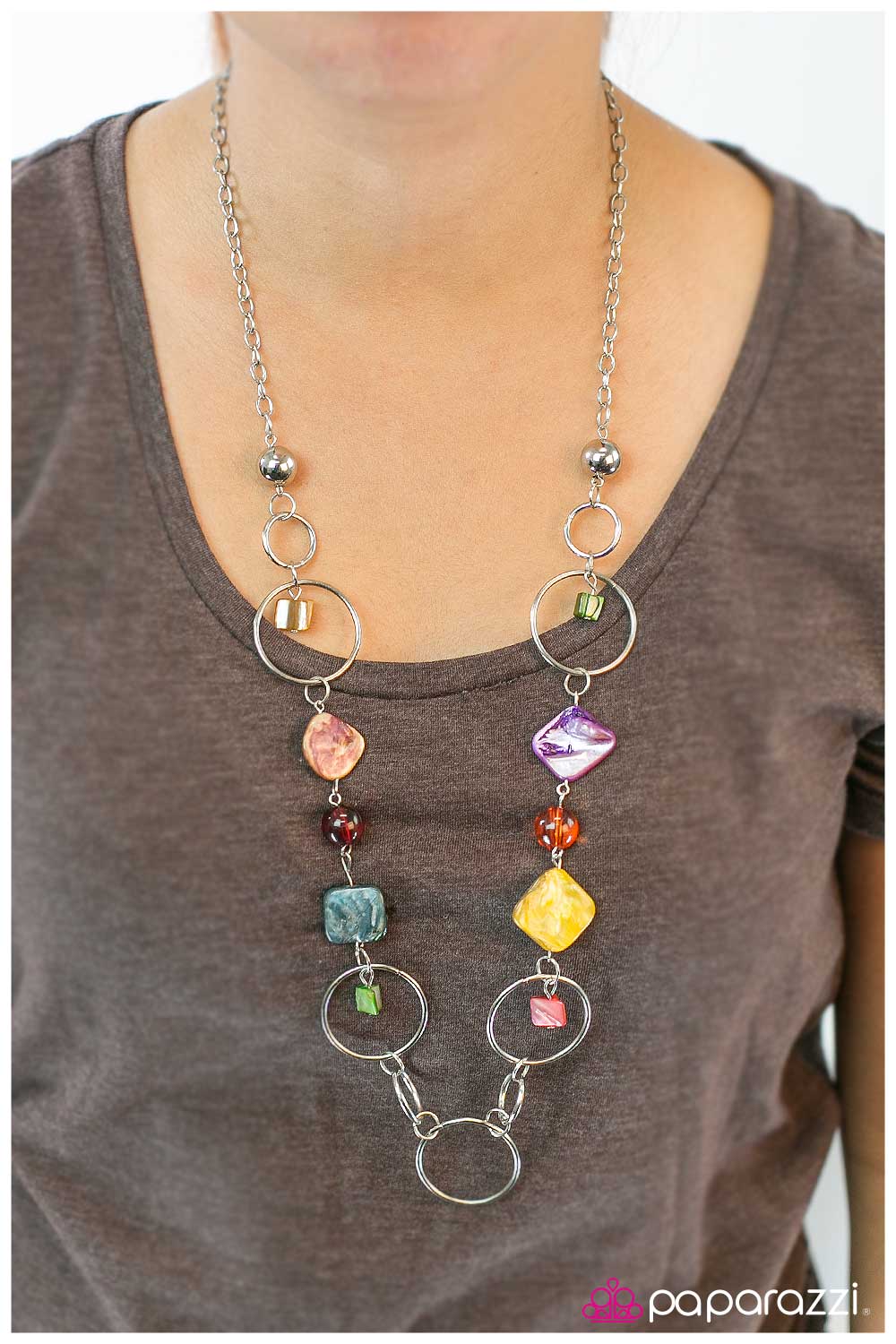 Paparazzi Necklace ~ What A Wonderful World - Multi
