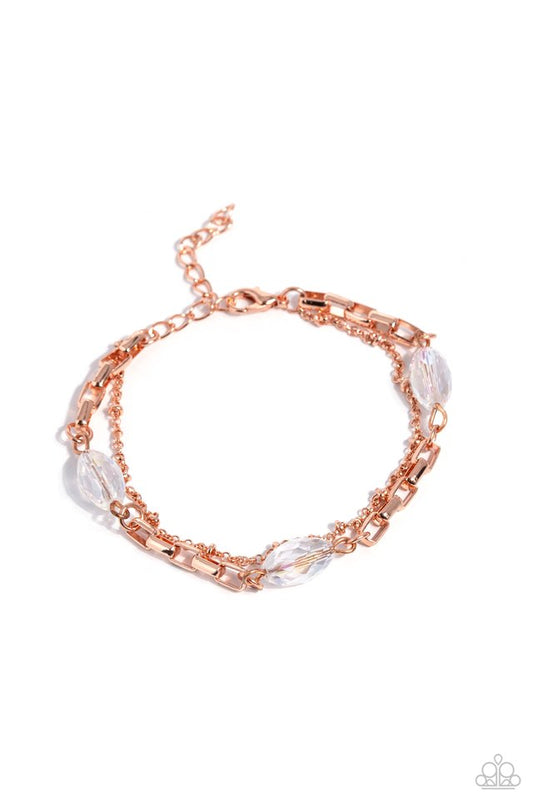 Business Brunch - Copper - Paparazzi Bracelet Image