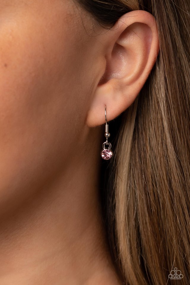 Cant BUTTERFLY Me Love - Pink - Paparazzi Necklace Image