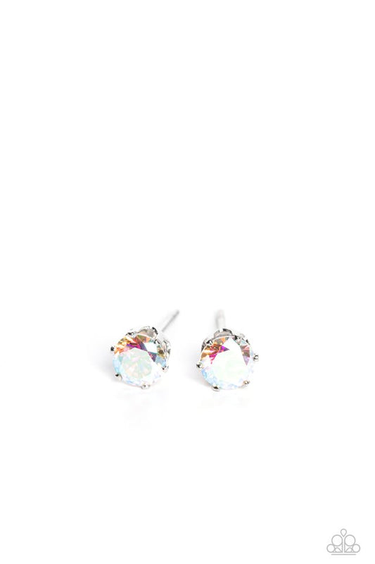 Delicately Dainty - Multi - Paparazzi Earring Image
