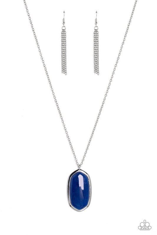 STYLE in the Stone - Blue - Paparazzi Necklace Image