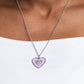 So This Is Love - Purple - Paparazzi Necklace Image
