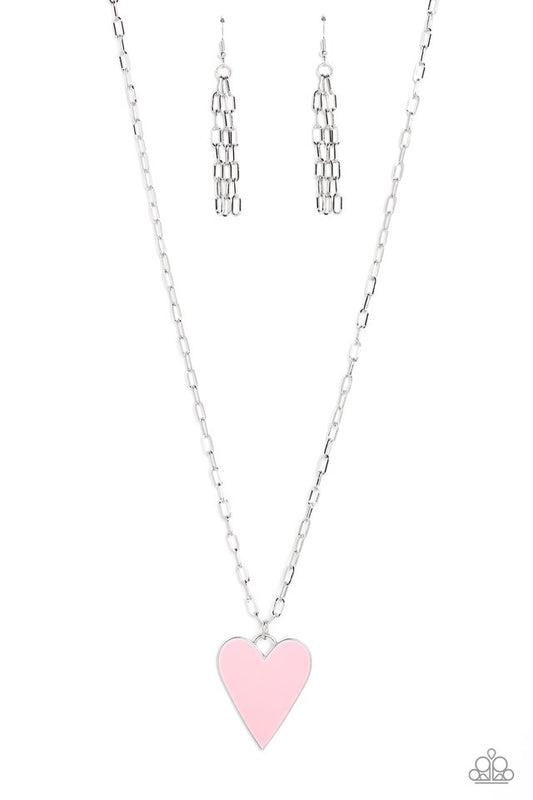 Subtle Soulmate - Pink - Paparazzi Necklace Image