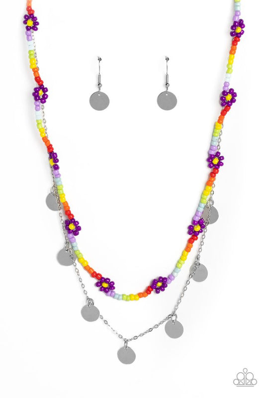 Rainbow Dash - Purple - Paparazzi Necklace Image