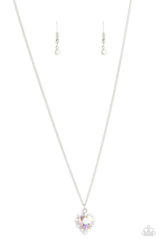 Be Still My Heart - Yellow - Paparazzi Necklace Image