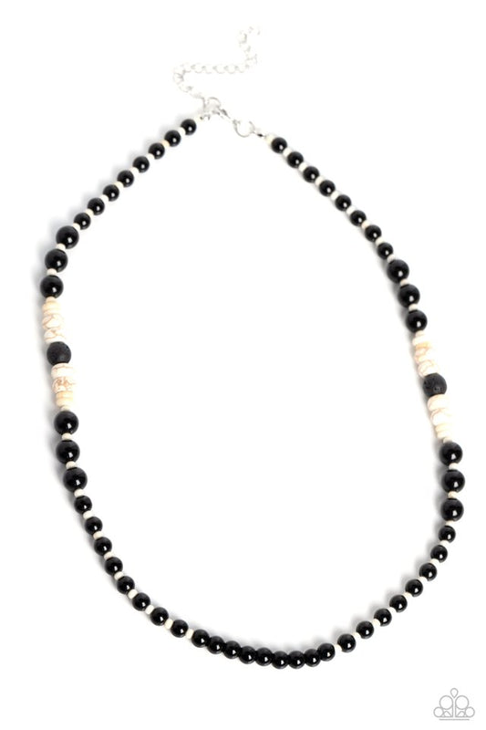 Legendary Lava - White - Paparazzi Necklace Image