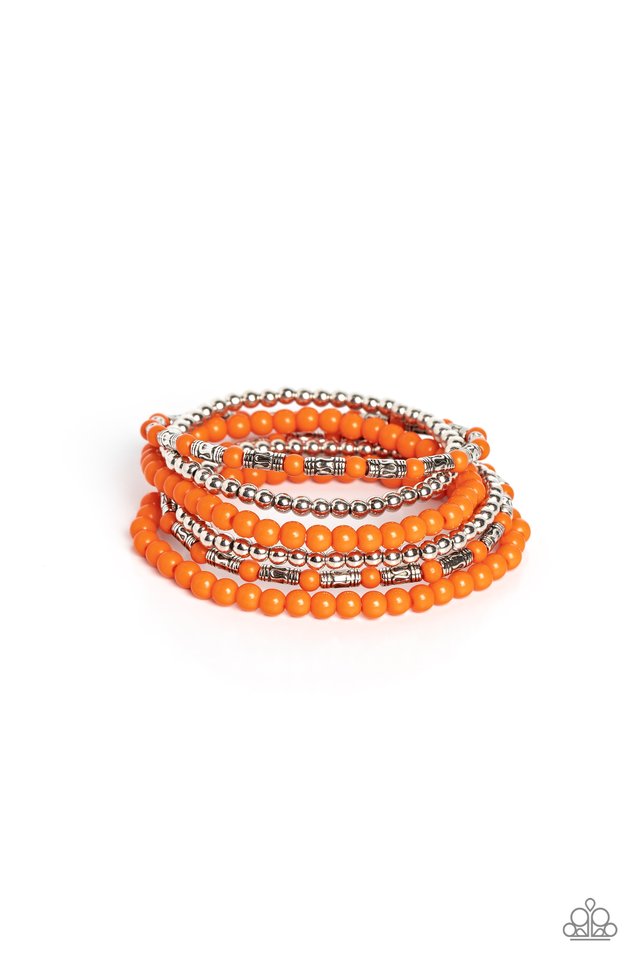 Mythical Magic - Orange - Paparazzi Bracelet Image