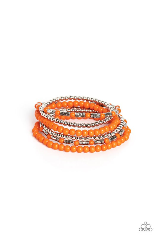 Mythical Magic - Orange - Paparazzi Bracelet Image