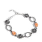 Casablanca Craze - Orange - Paparazzi Bracelet Image