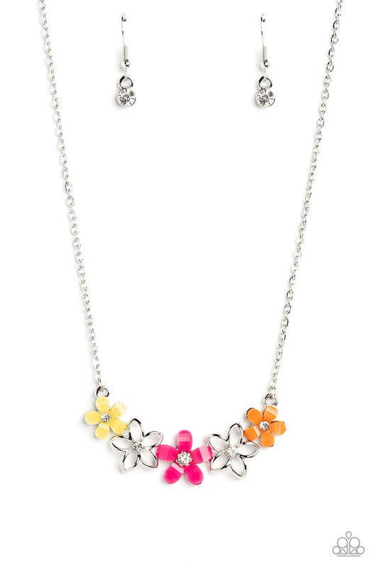 WILDFLOWER About You - Pink - Paparazzi Necklace Image