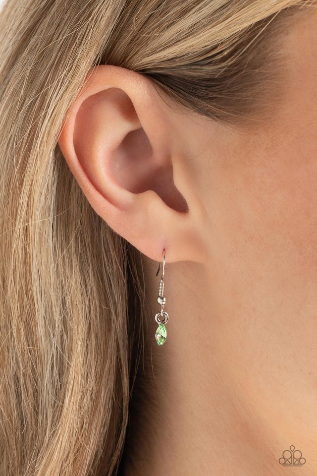 Dynamic Dragonfly - Green - Paparazzi Necklace Image