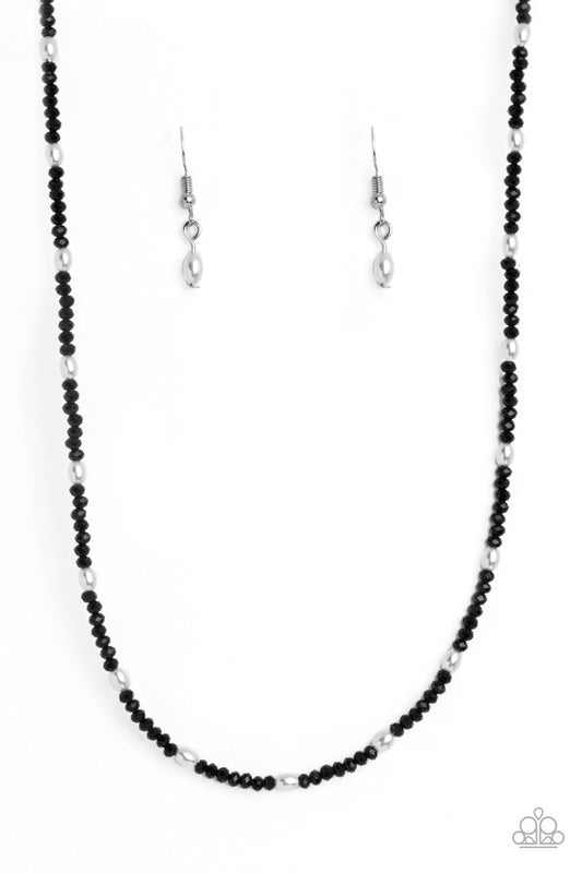 Beaded Blitz - Black - Paparazzi Necklace Image