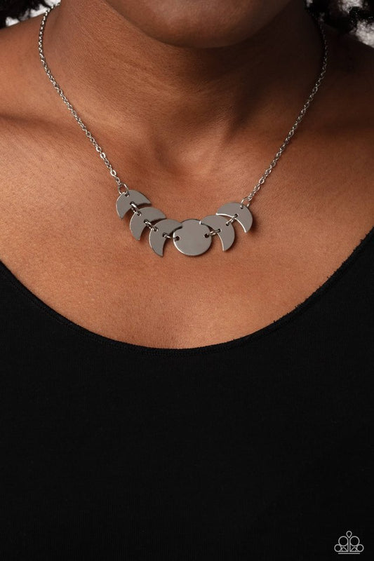LUNAR Has It - Silver - Paparazzi Necklace Image