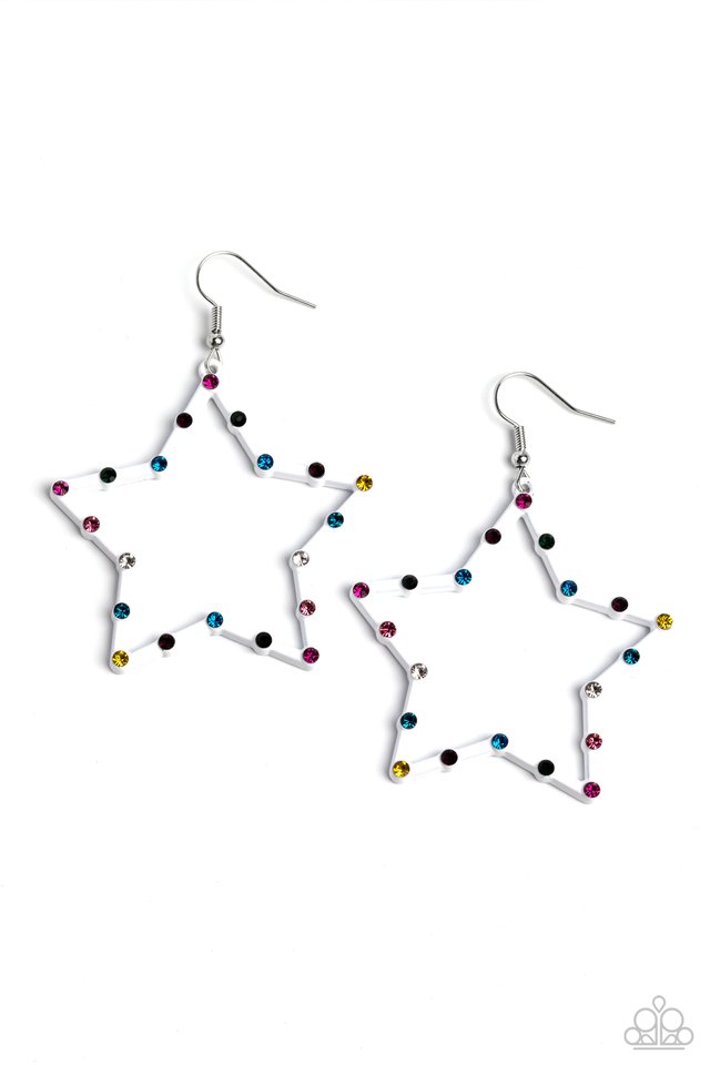 Confetti Craze - Multi - Paparazzi Earring Image