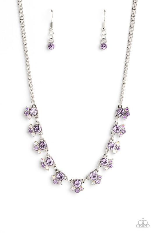 Tabloid Treasure - Purple - Paparazzi Necklace Image