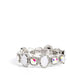Fashion Fairy Tale - White - Paparazzi Bracelet Image