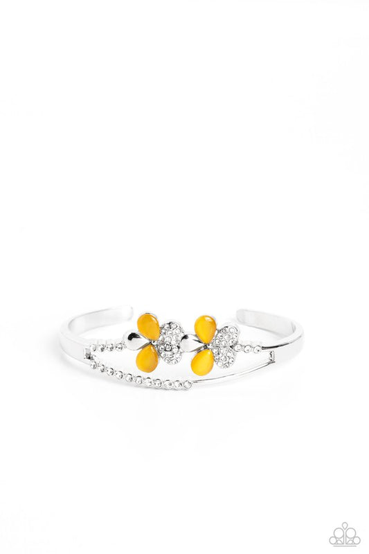 Broadway Stage - Yellow - Paparazzi Bracelet Image