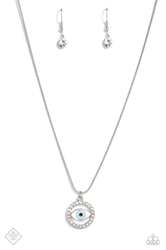 Paparazzi Necklace ~ VIBE Over Matter - Blue