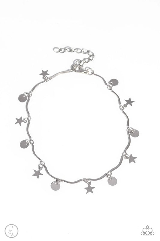 BEACH You To It - Silver - Paparazzi Bracelet Image