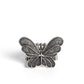 Fairy Wings - Silver - Paparazzi Ring Image