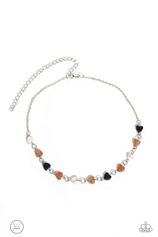 Wild at Heart - Black - Paparazzi Necklace Image