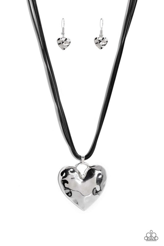 Confident Courtship - Black - Paparazzi Necklace Image