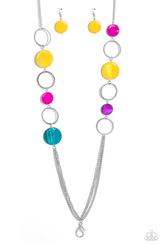 Beach Hub - Multi - Paparazzi Necklace Image