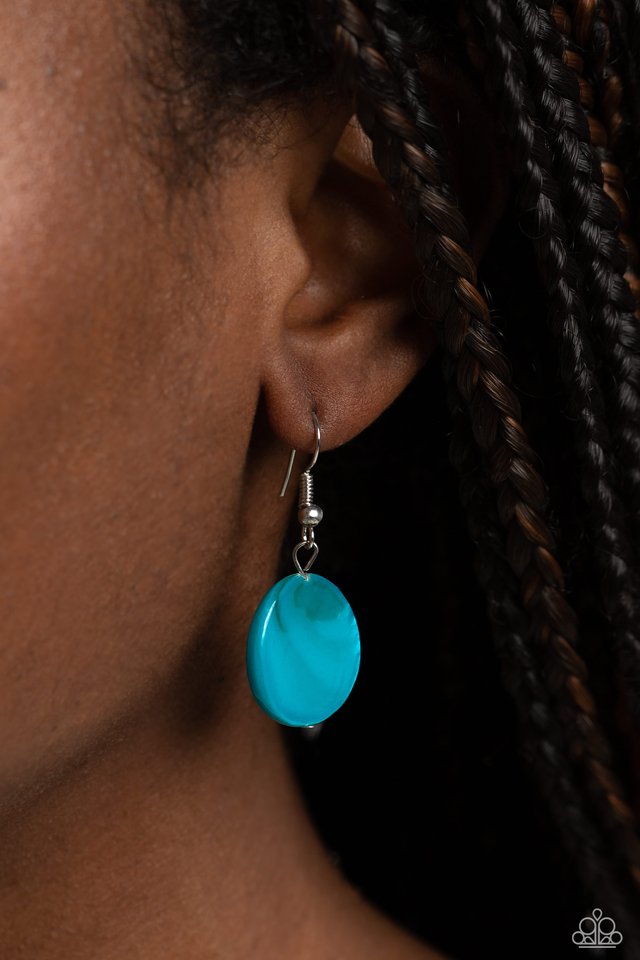 Beach Hub - Blue - Paparazzi Necklace Image